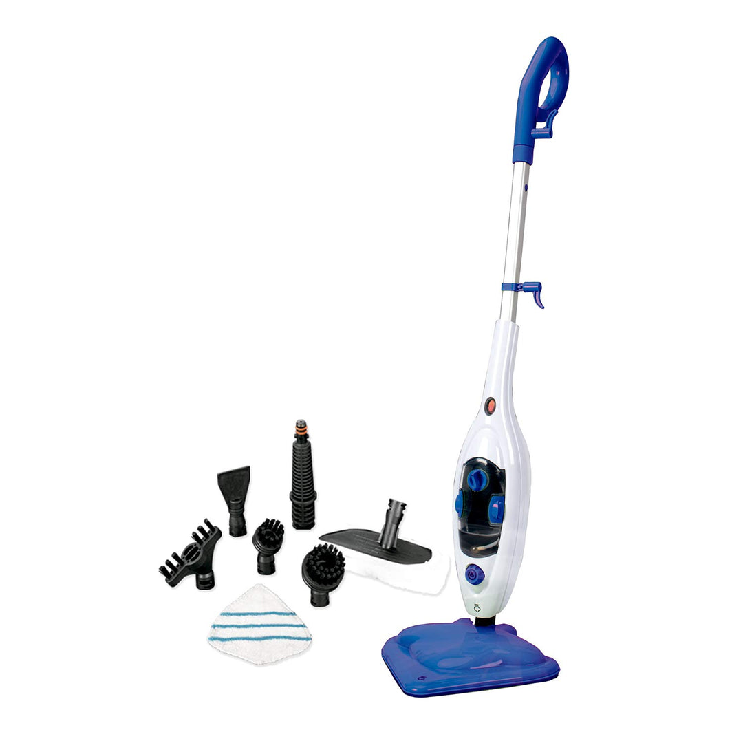 Dampfreiniger Steam Mop – reinigt und desinfiziert – für Böden aller Art – Dampfmopp und Handdampfge