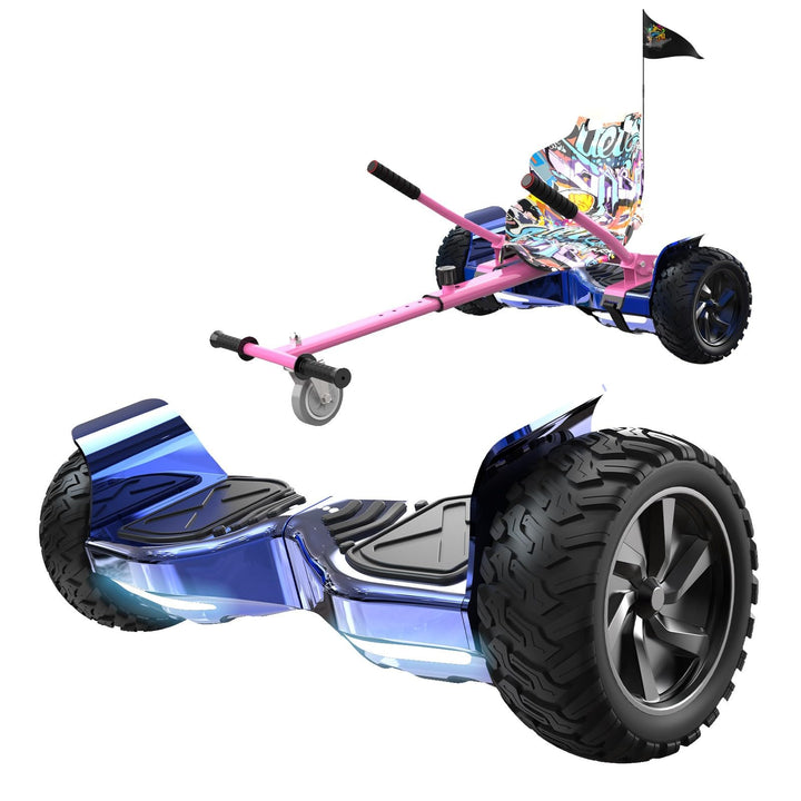 RCB Hoverboards SUV mit Sitz Hoverboards Off-Road, App-fähige Bluetooth Hoverboards, 8,5 '' Hummer +