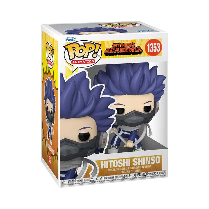 Funko Pop! Animation: MHA - Hitoshi Shinso - 1/6 Quote Für Seltene Chase-Variante - My Hero Academia