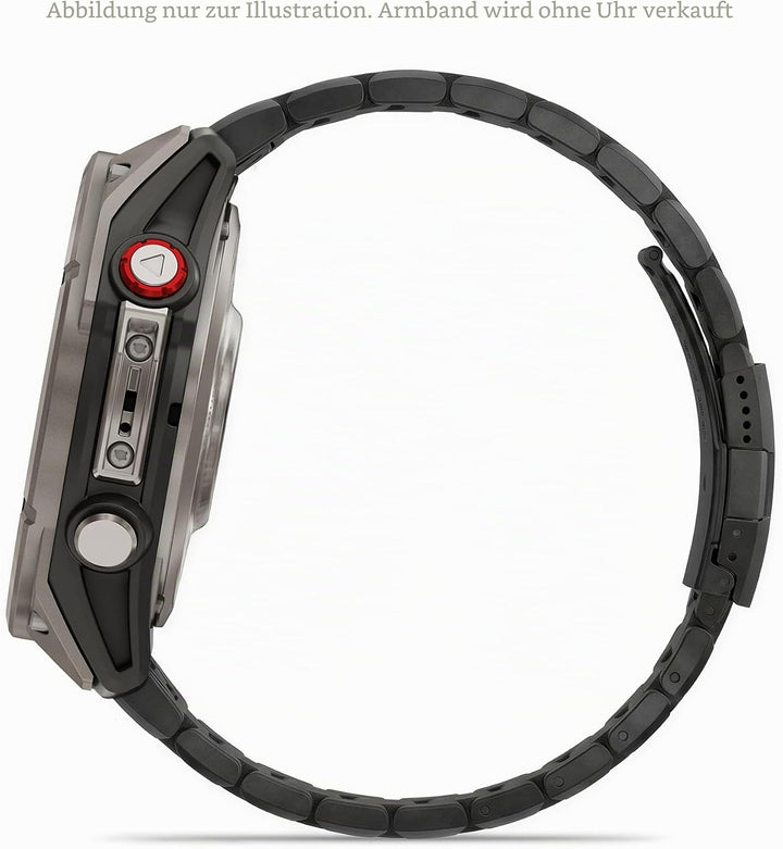 Garmin Quickfit Armband, Silikon, passend für Fenix, Epix, Instinct Serie, Forerunner 745/945/955, M