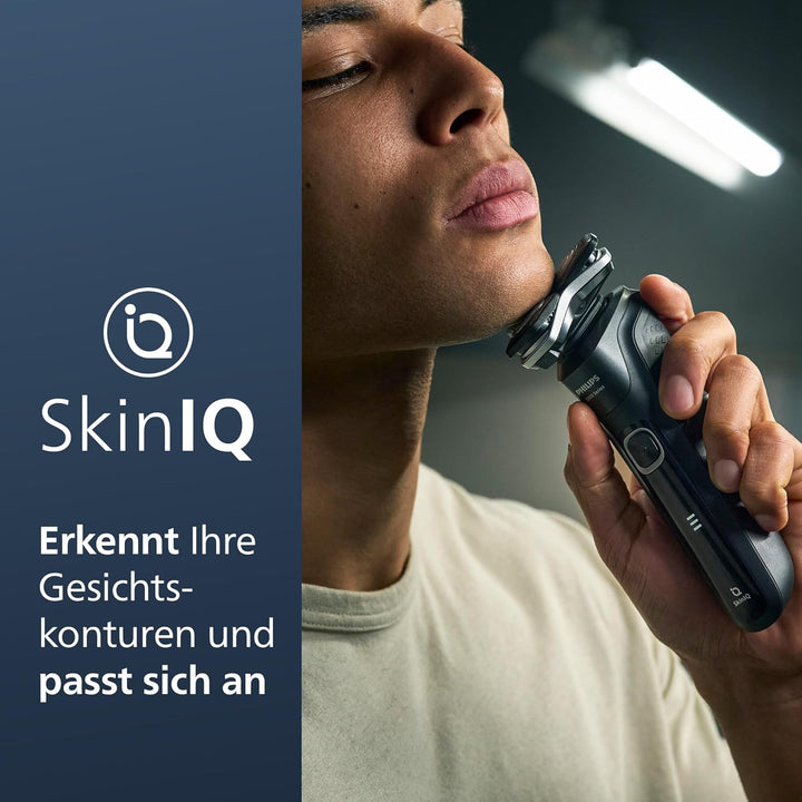 Philips Shaver Series 5000 – Elektrischer Nass- und Trockenrasierer für Herren mit ausklappbarem Tri