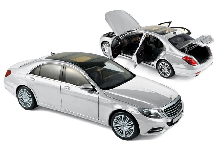 Norev nv183481 Massstab 1: 18 "2013 Mercedes Benz S Klasse Palladium Silber spritzgussmodell Auto