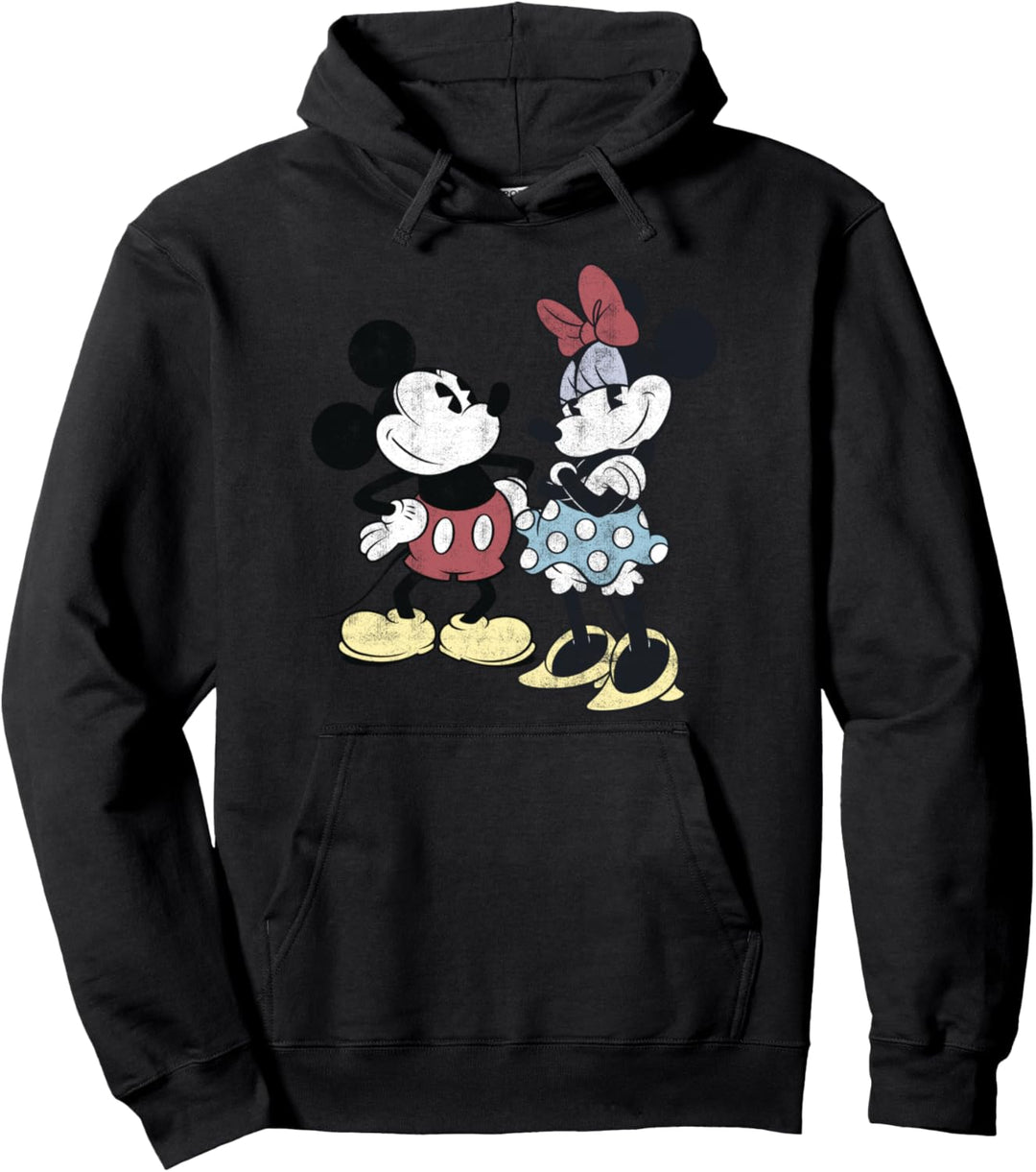 Disney Mickey und Minnie Retro-Freunde Pullover Hoodie