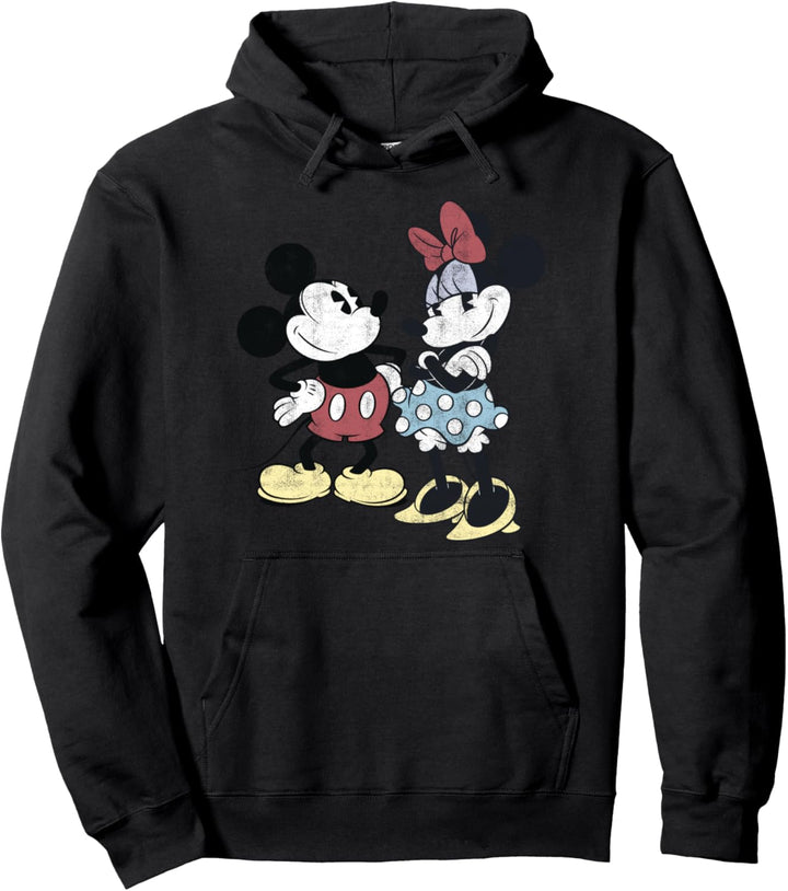 Disney Mickey und Minnie Retro-Freunde Pullover Hoodie
