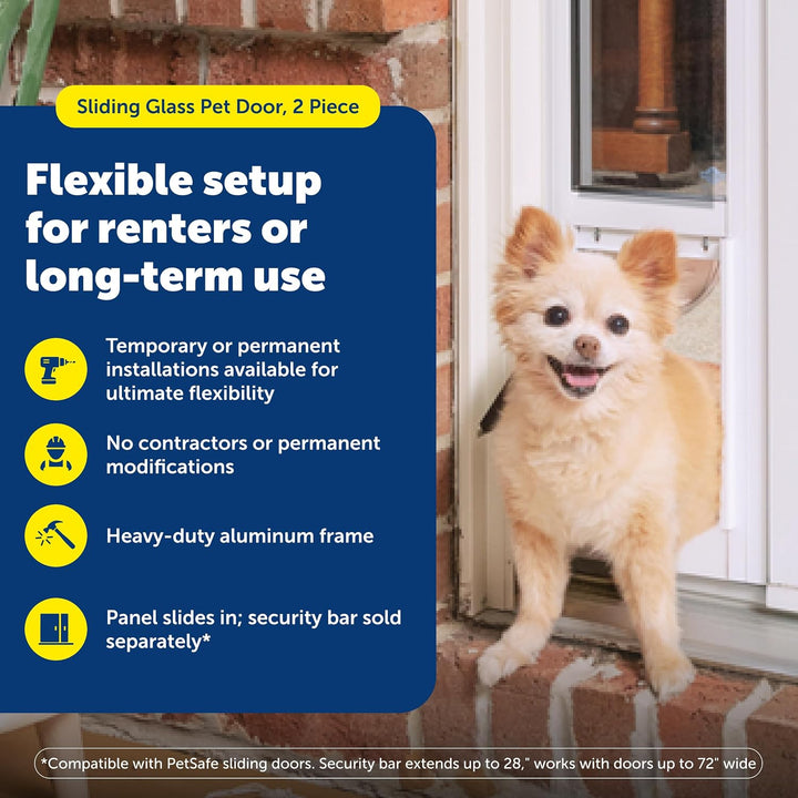 PetSafe Glas-Schiebetür für