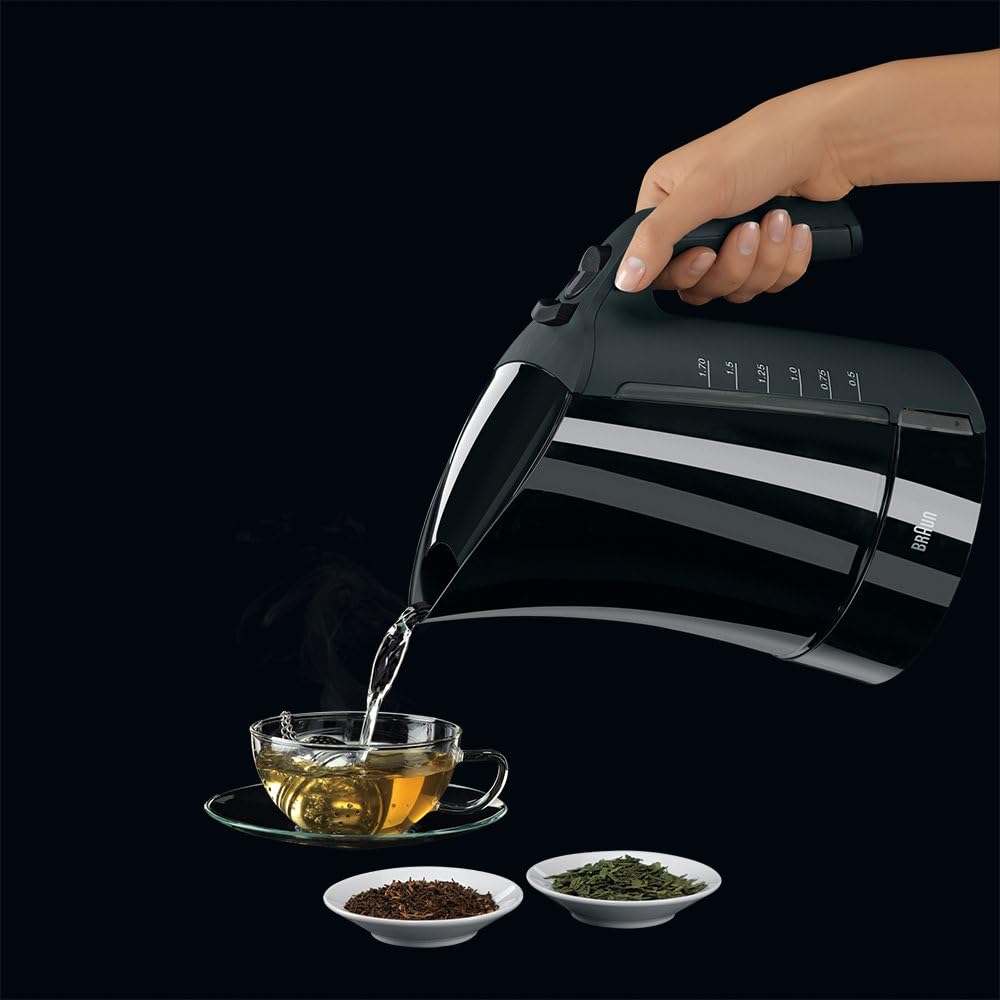 Braun Multiquik 3 WK300|Wasserkocher mit Automatischer Abschaltung | Schnellkochsystem|1,7 Liter |He