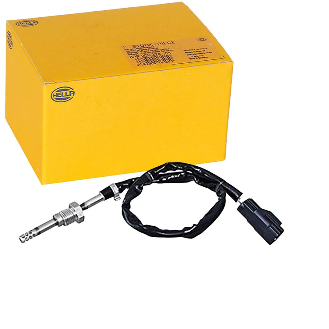 HELLA 6PT 010 376-401 Sensor, Abgastemperatur - 2-polig - geschraubt - Kabel: 390mm