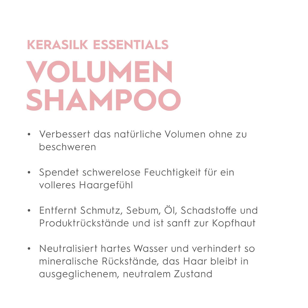 Kerasilk Essential, Volumen Shampoo für feines, kraftloses Haar, 750ml, 750ml