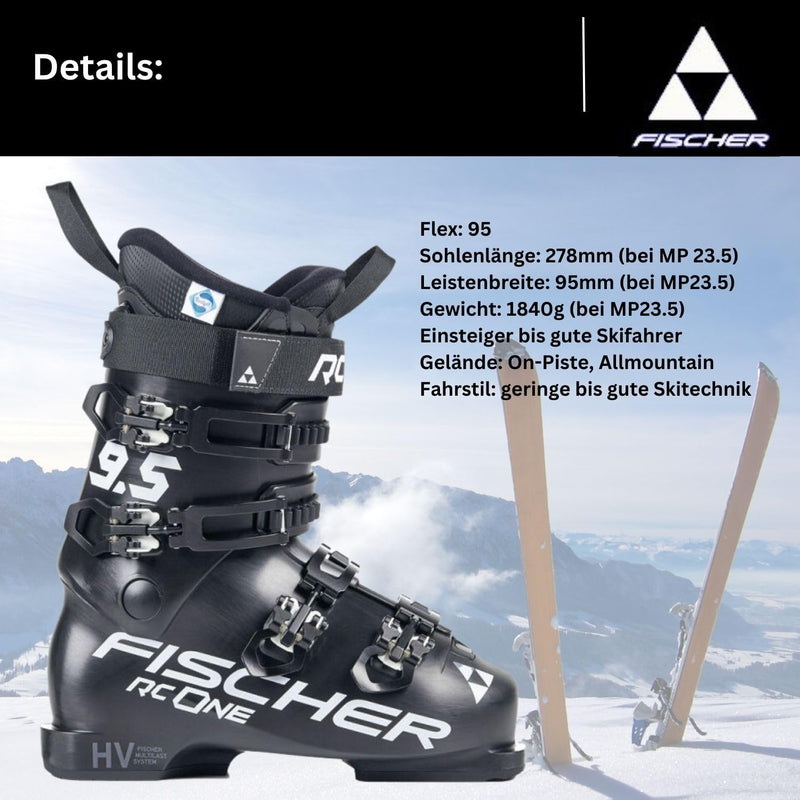 Fischer Damen Skischuhe Skistiefel Alpinskischuhe Alpin-Skistiefel Alpinstiefel für Frauen RC One 9.