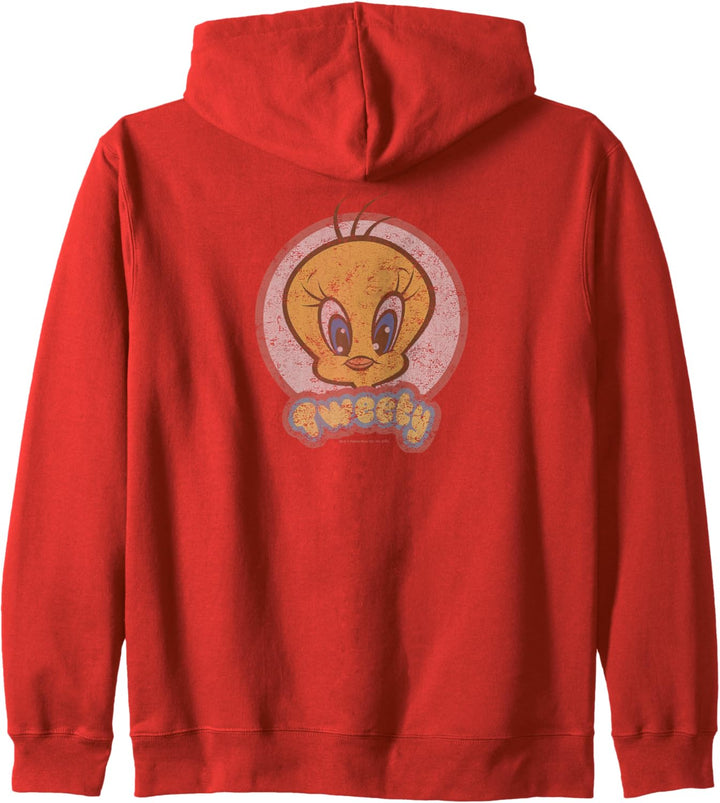 Looney Tunes Retro Tweety Face Kapuzenjacke