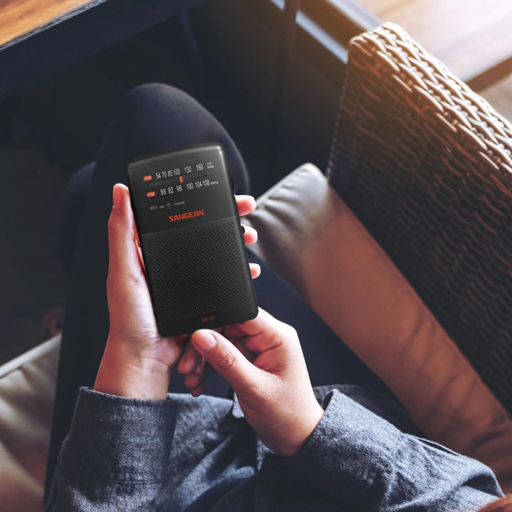 Sangean SR-35 Pocketradio, Taschenradio, Tragbares Mini-radio
