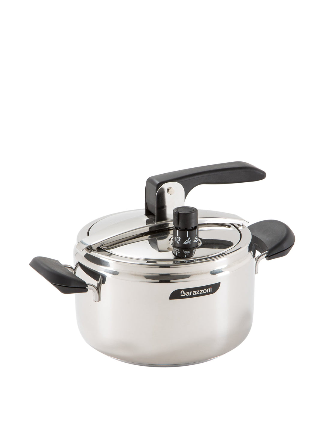 Barazzoni Rapida Schnellkochtopf Model „Rapid“, ø18 cm, Inhalt 3.5 l, Edelstahl, Stahl