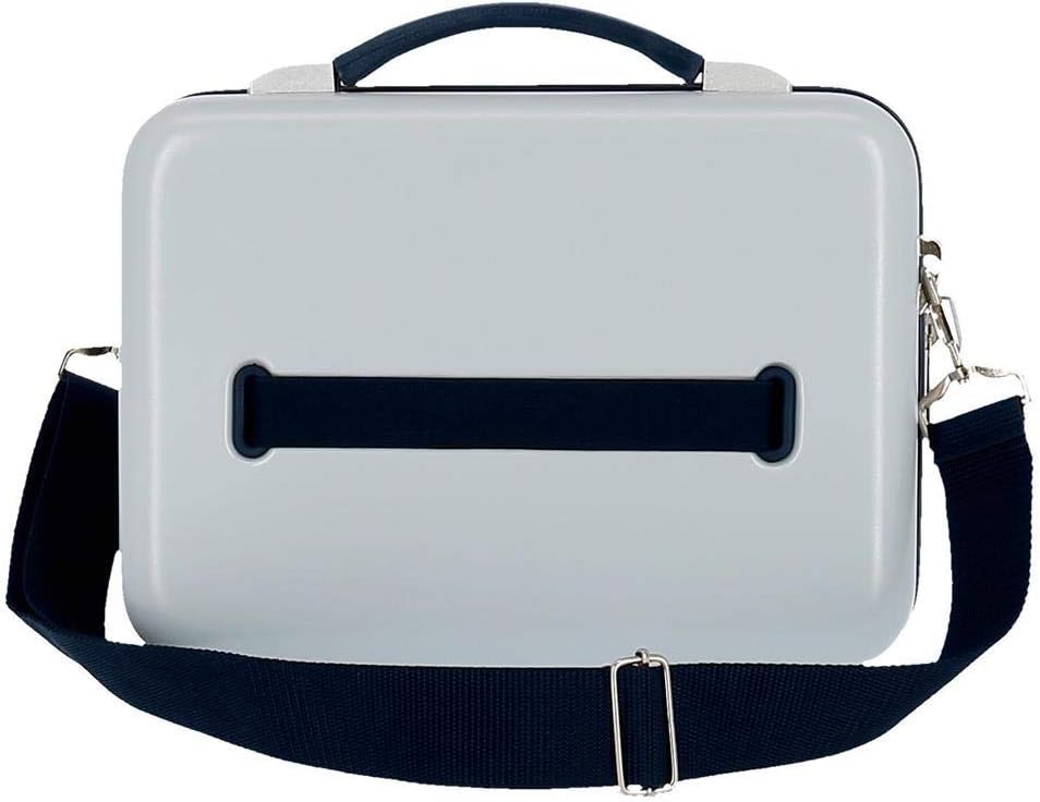 Disney Mickey Denim Kulturbeutel anpassbar mit Umhängetasche, Blau, 29 x 21 x 15 cm, starr, ABS 9,14