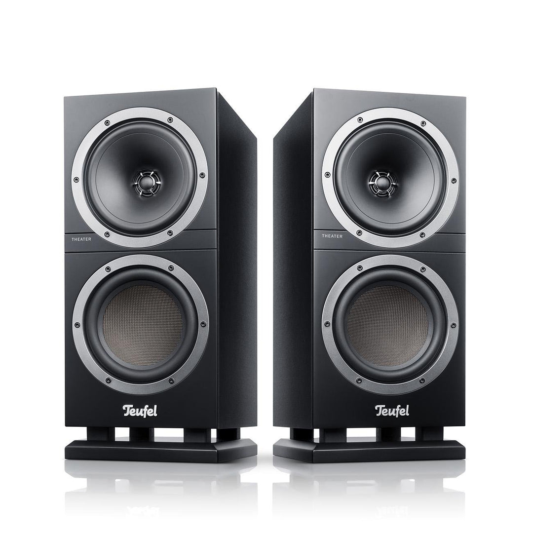 Teufel Theater 500S HiFi Stereo-Regallautsprecher - 2-Wege-Technik, Premium Sound, Bassreflex, gleic