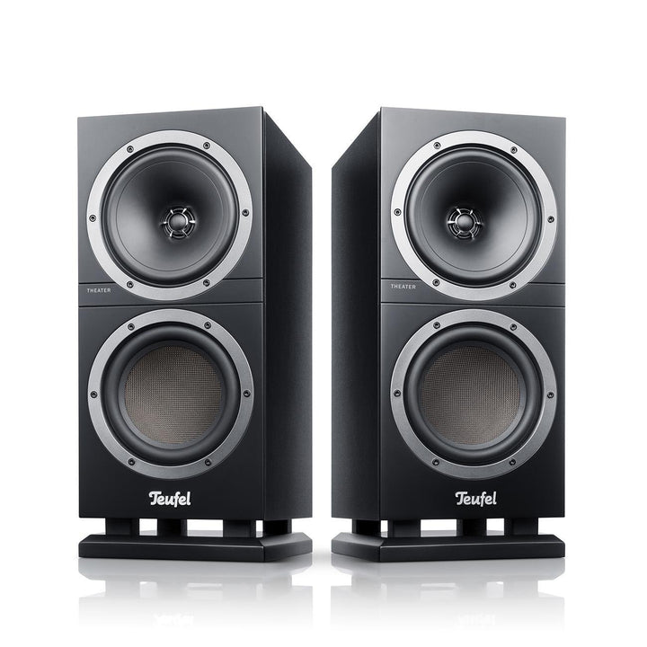Teufel Theater 500S HiFi Stereo-Regallautsprecher - 2-Wege-Technik, Premium Sound, Bassreflex, gleic