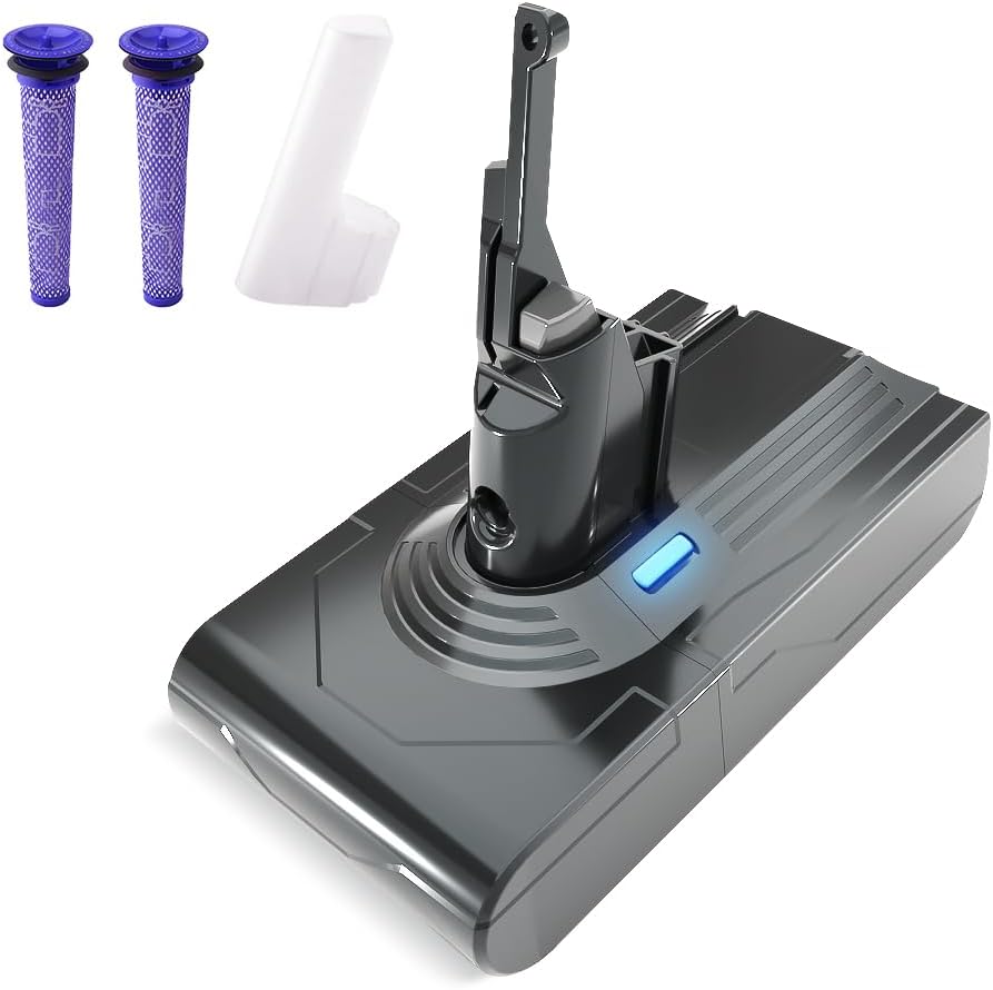 21.6V,4500mAh Li-ion Akku Ersatzakku für Dyson V8 SV10 Staubsauger,Ersatzakku für Dyson Akku V8 Abso