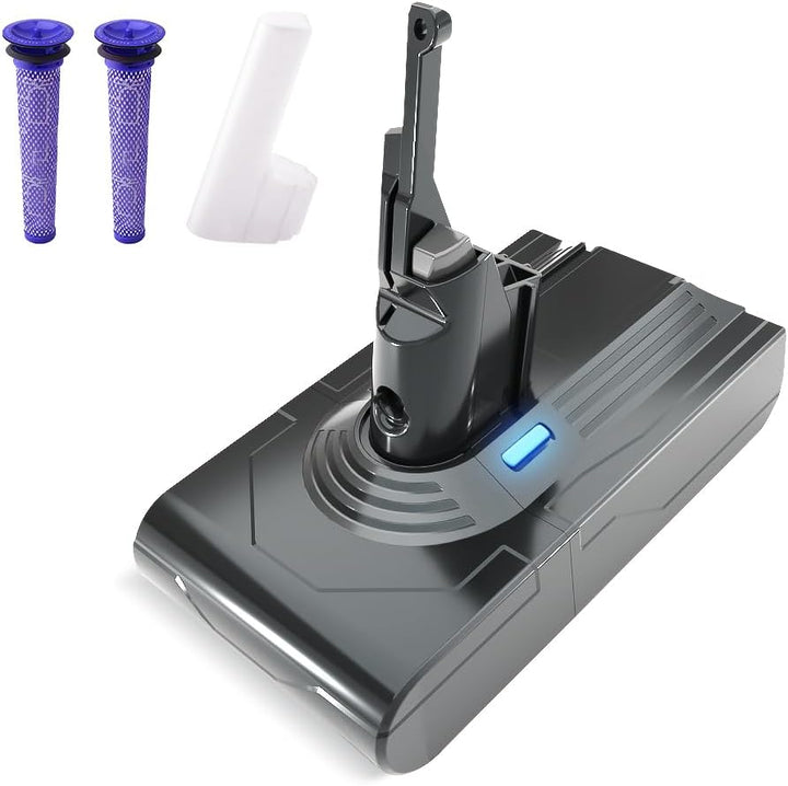 21.6V,4500mAh Li-ion Akku Ersatzakku für Dyson V8 SV10 Staubsauger,Ersatzakku für Dyson Akku V8 Abso