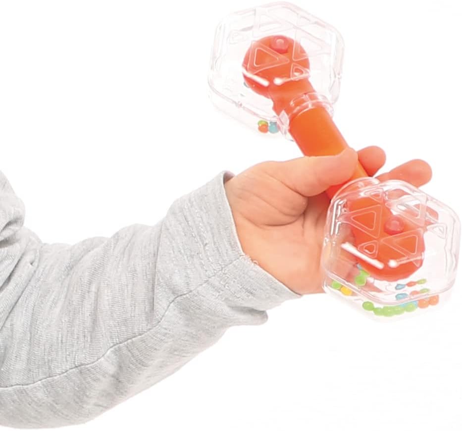 LUDI Musik-Set — Spielzeug zum Erwachen des Babys — ab 3 Monaten — fördert Feinmotorik, Entdeckungsr