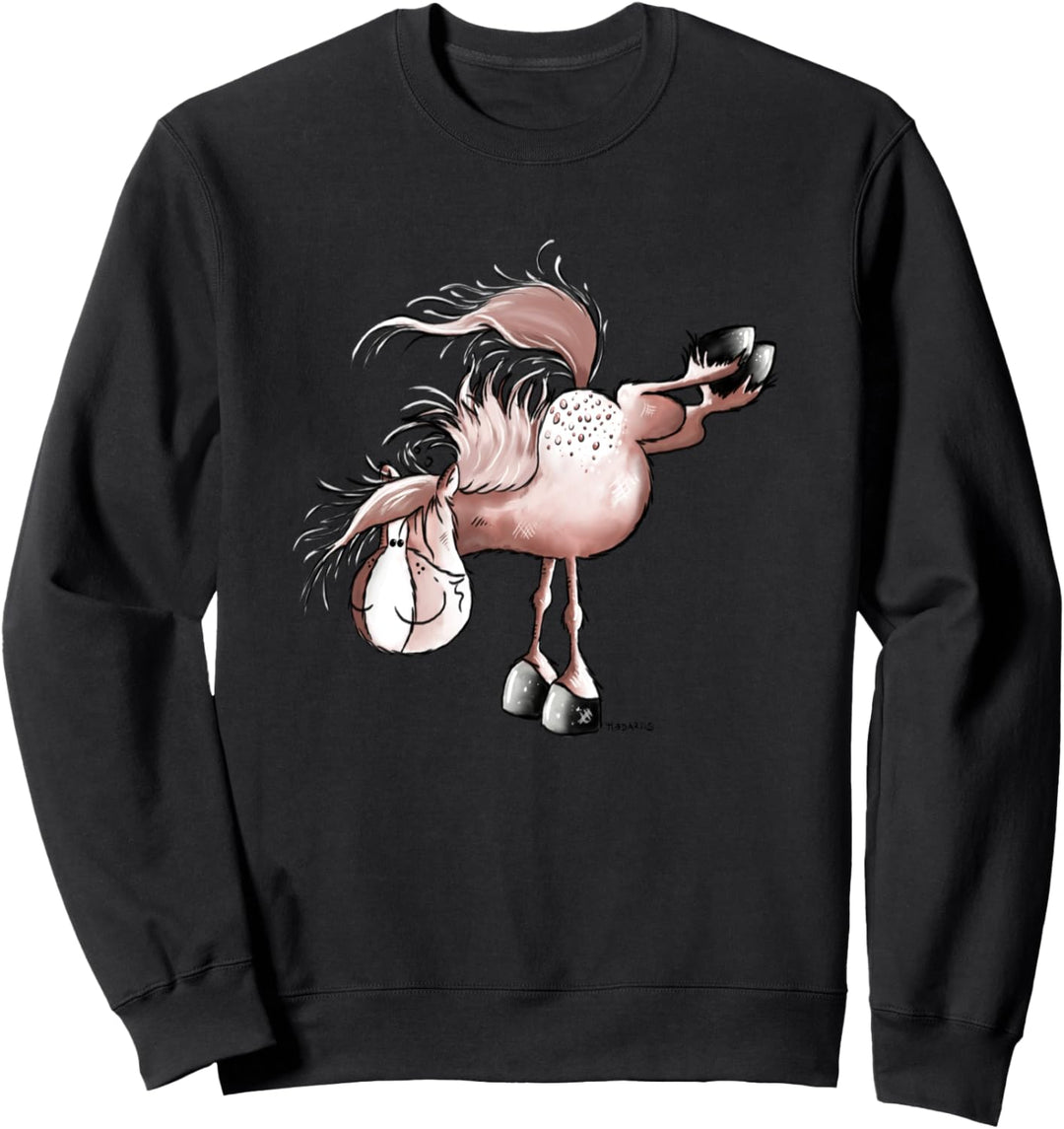 Wildes Westernpferd I Appaloosa Comic für Pferdefreunde Sweatshirt