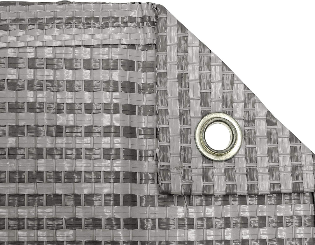 BRUNNER Kinetic Zeltteppich, 250 x 400 cm (grau) 400 cm x 250 cm - Grigio, 400 cm x 250 cm - Grigio