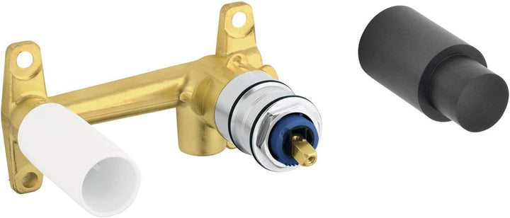 GROHE Essence | Badarmatur - 2-Loch-Waschtischarmatur | 230 mm | 19967001 M Komplett-Set Chrom, M Ko