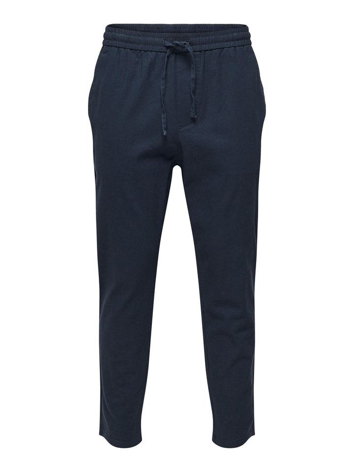 ONLY & SONS Male Jogginghose Verjüngt Mid Rise Hose XL Dark Navy, XL Dark Navy