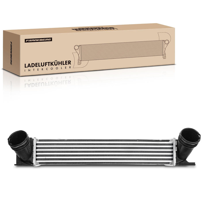 Frankberg Ladeluftkühler Kompatibel mit 1er E81 E82 E87 E88 2006-2013 3er E90 316d 318d 2004-2011 3e
