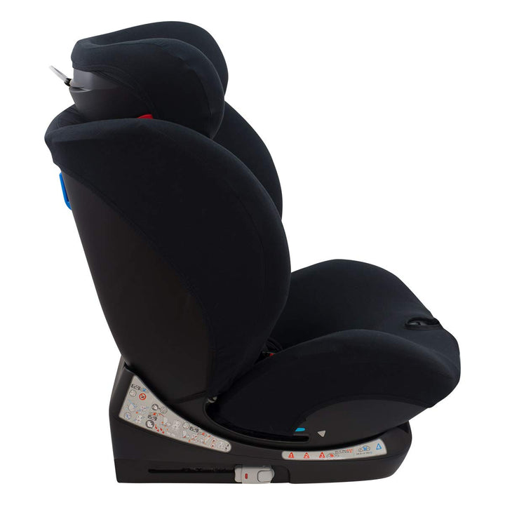 JYOKO KIDS Bezug für Autositz kompatibel mit Kinderkraft Myway, aus Baumwolle (Black Series), Black