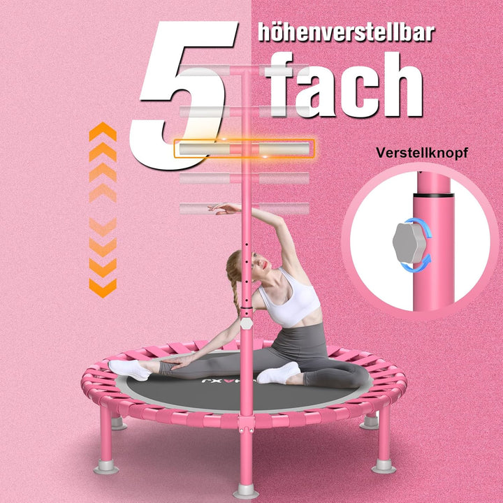Faltbares Mini-Trampolin, 101,6 cm, Rebounder-Trampolin für Erwachsene und Kinder, 204 kg Kapazität