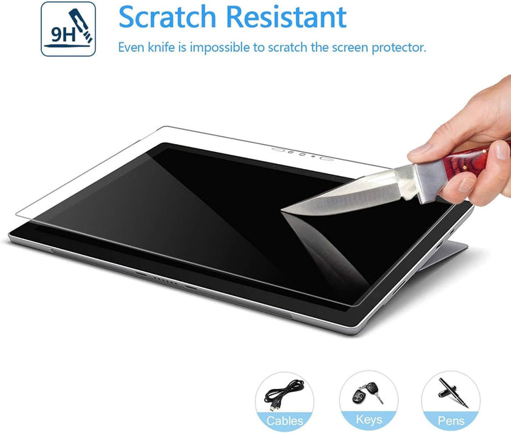 Adeway [2 Pack] Surface Book 3 Displayschutzfolie 15 Zoll, [Gehärtetes Glas] Einfache Installation,