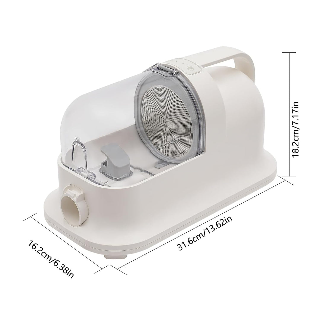3-in-1-Pet Haarschneider – Rasieren | Kämmen & Saugen – 11800 Pa – Leise