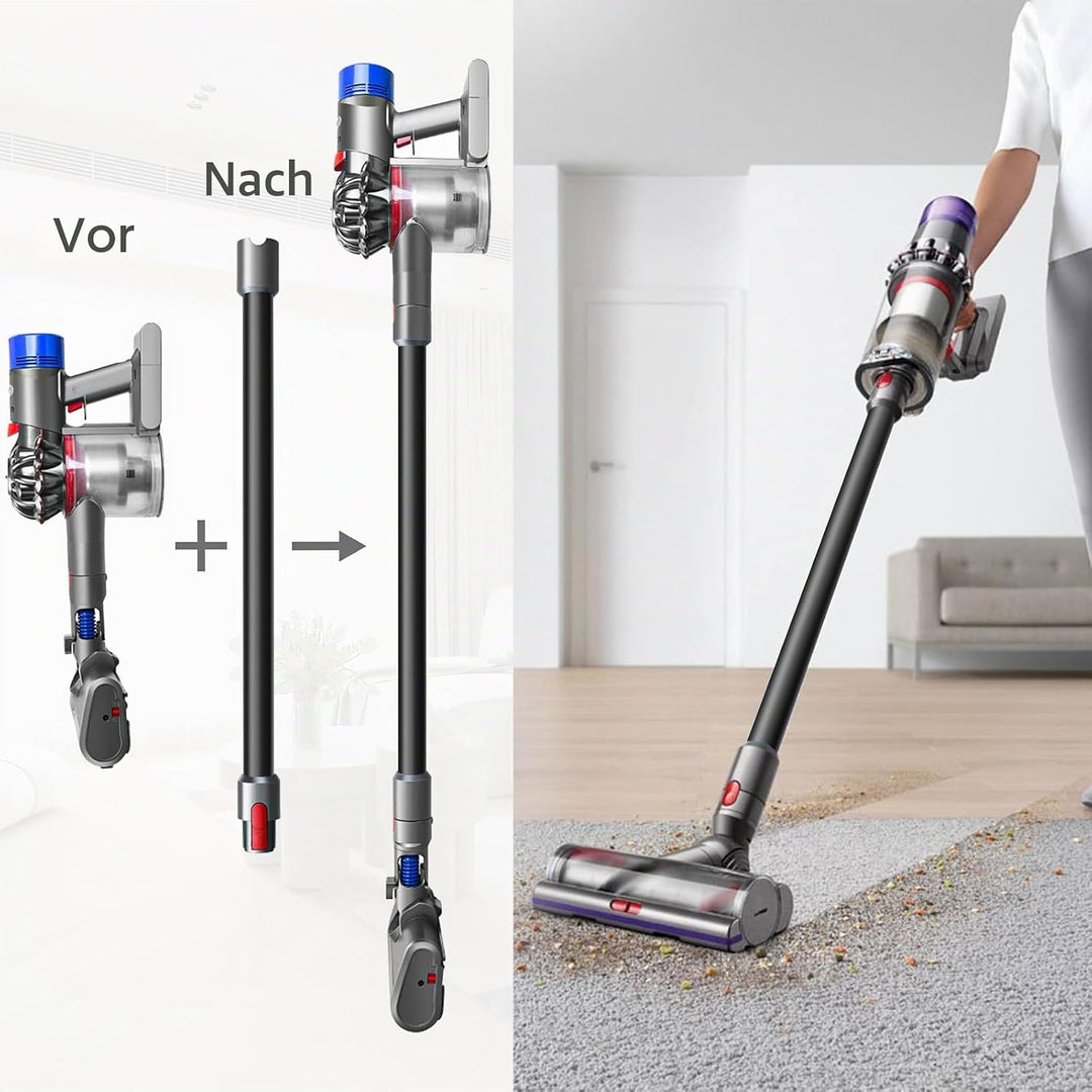 Verlängerungsrohr Rohr für Dyson V11 V10 V8 V7 V15 Saugrohr Ersatzteile Staubsaugerrohr Zubehör Tele