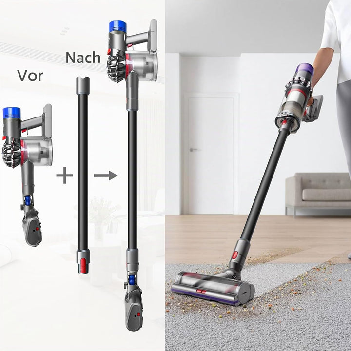 Verlängerungsrohr Rohr für Dyson V11 V10 V8 V7 V15 Saugrohr Ersatzteile Staubsaugerrohr Zubehör Tele
