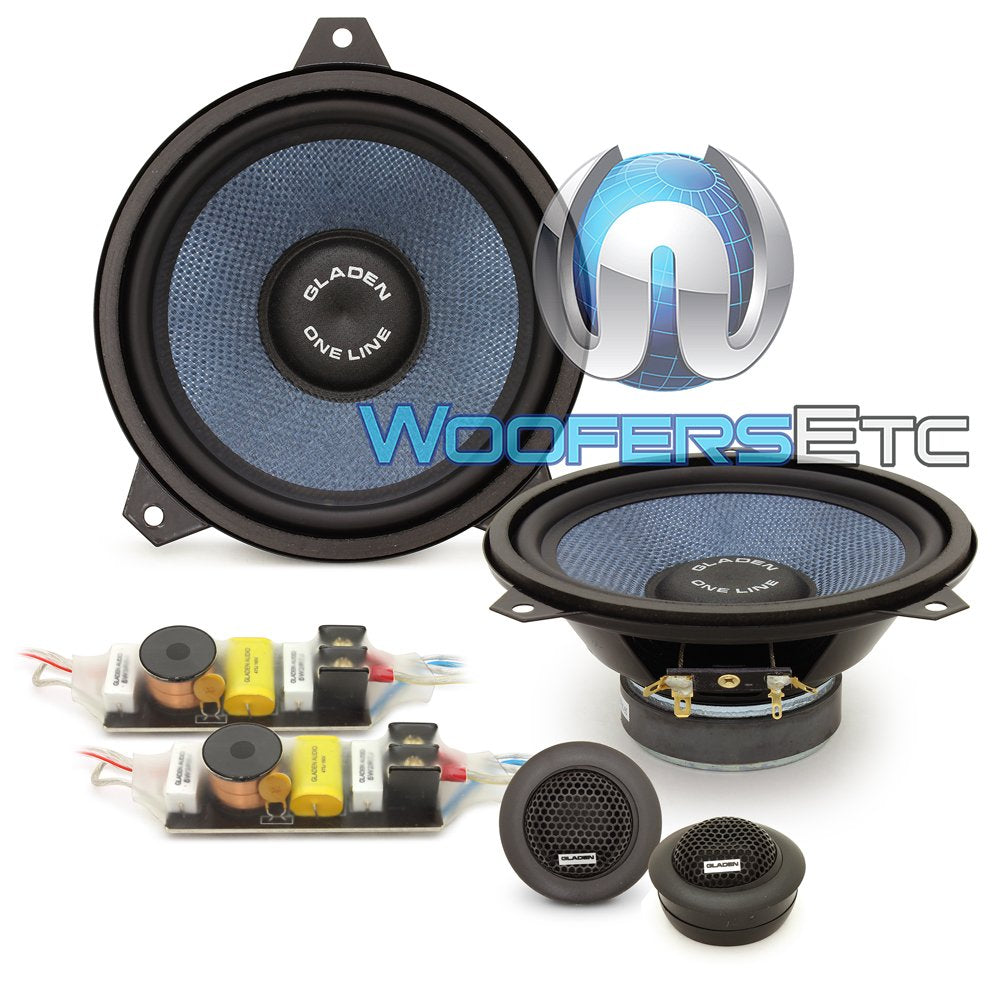 Gladen ONE 165 BMW 3er E46–2-Wege 16,5 cm