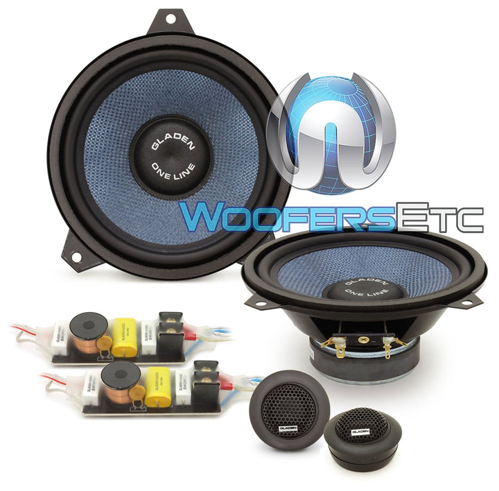 Gladen ONE 165 BMW 3er E46–2-Wege 16,5 cm
