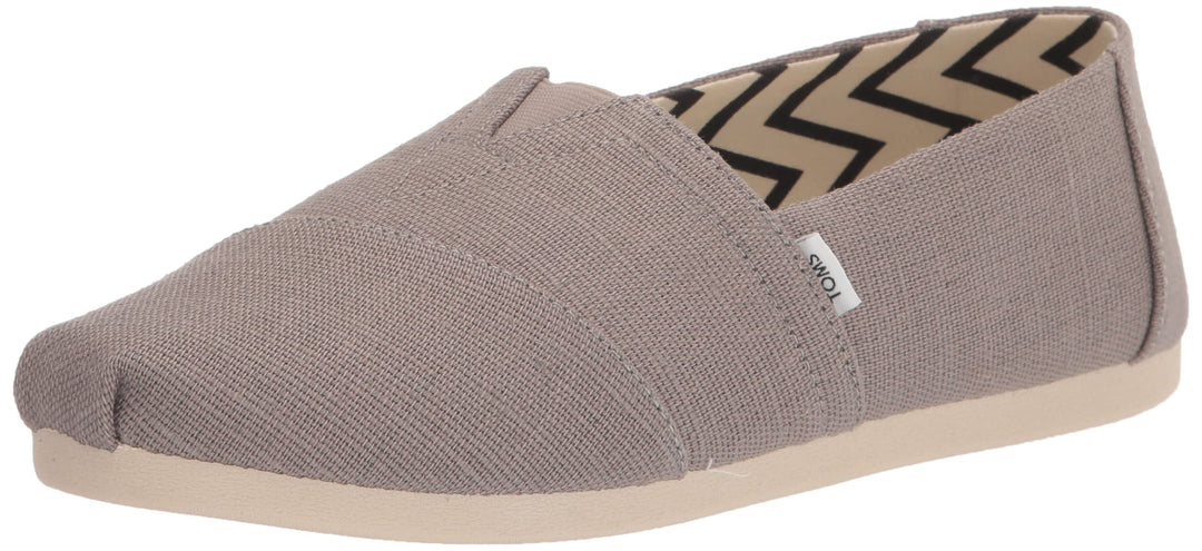 TOMS Herren Alpargata Heritage Canvas Flacher Slipper 42 EU Zement, 42 EU Zement