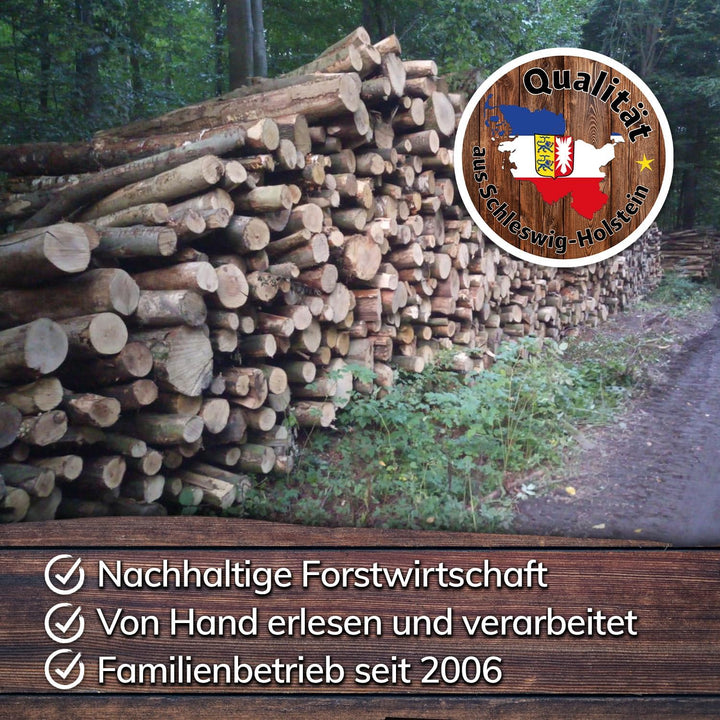 Landree® Birne Smokerholz 15 Kg - für Smoker, Räucherofen, grosse Kugelgrills - Scheitlänge ca. 20cm