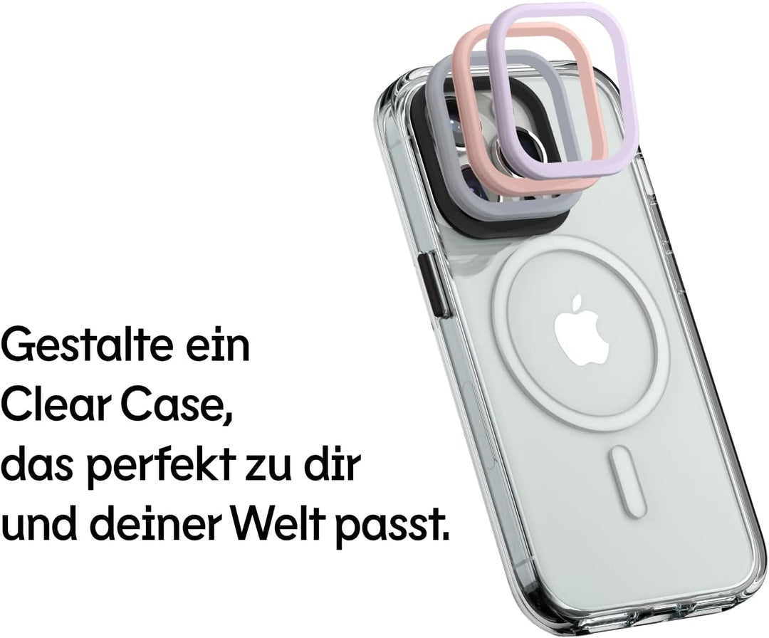 RhinoShield Clear Case kompatibel mit MagSafe für [iPhone 13 Pro] | Überragende Magnetstärke, fortsc