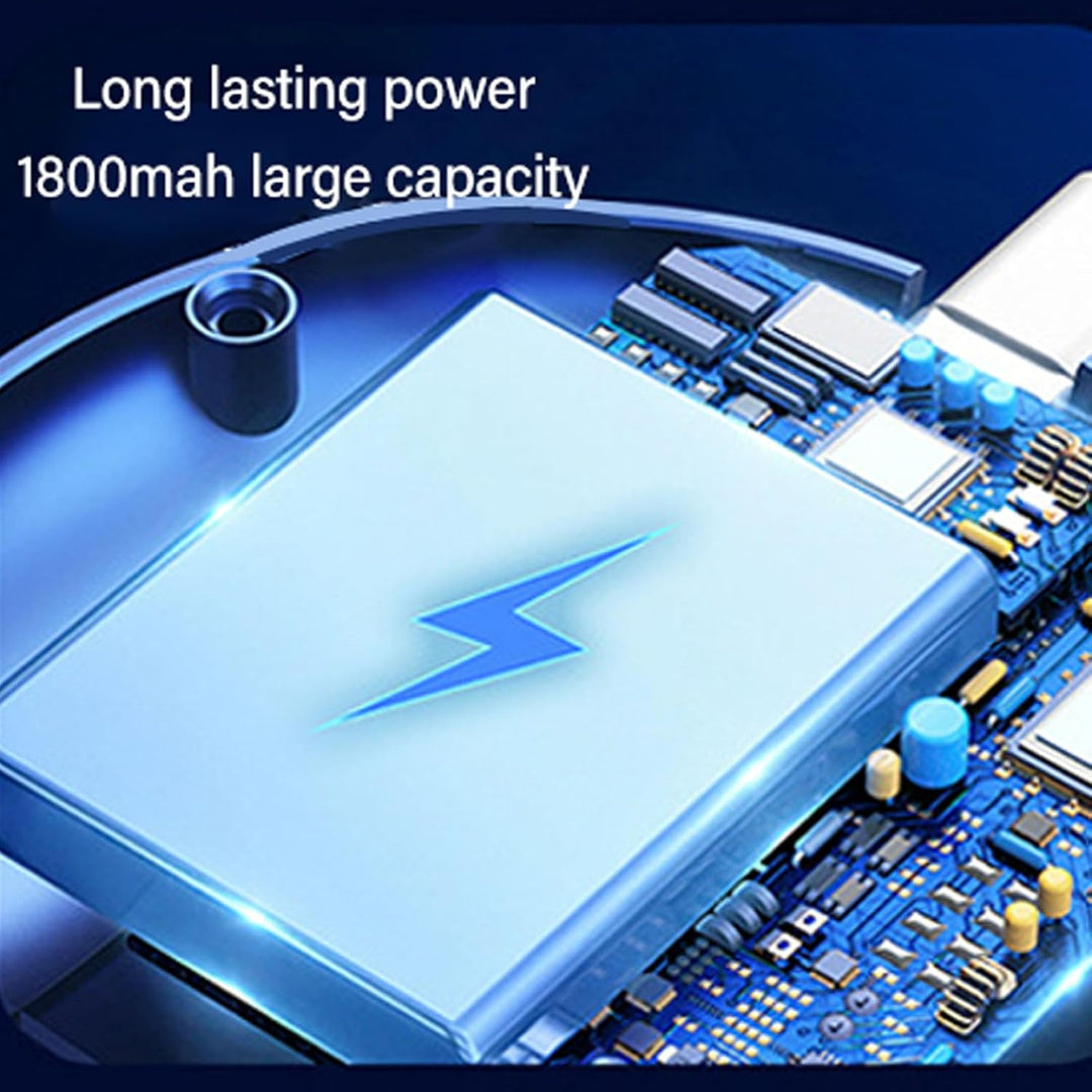 Leiser 5-Gang-USB-Tower-Tischventilator mit 1800 MAh und Hohem Wirkungsgrad. Energieeffizient, Geräu