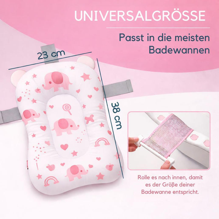 Baby Badewanneneinsatz – Baby Badewannenkissen für Badewanne - Babywanne Einsatz &amp; Badewannensitz ab