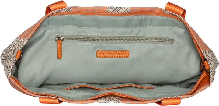 TOM TAILOR Damen Leoni Umhängetasche 50 x 19 x 25 (LxBxH) Orange, 50 x 19 x 25 (LxBxH) Orange
