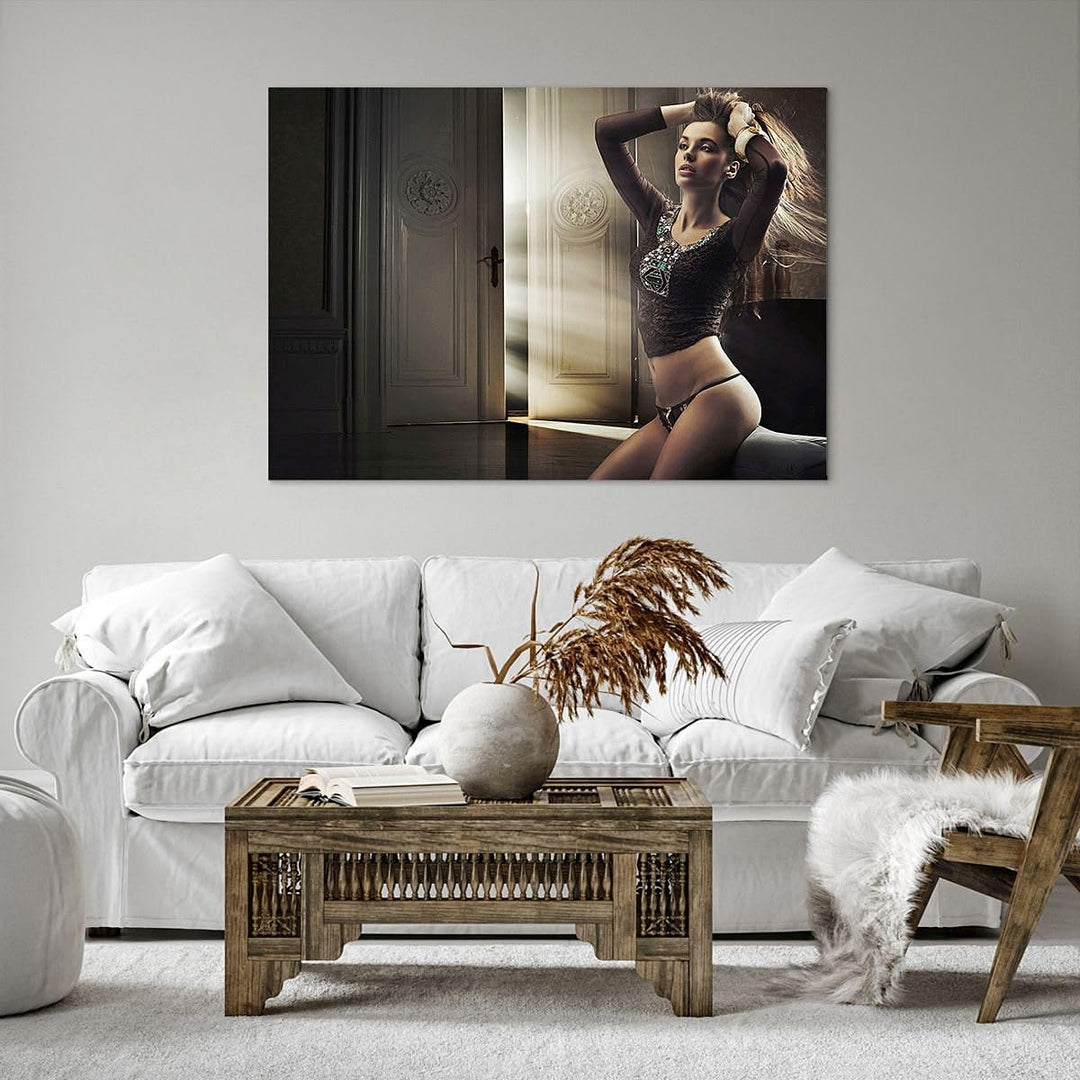 Bilder auf Leinwand Schönheit Club Kosmetik Disco Leinwandbild 70x50cm Wandbilder Dekoration Wohnzim