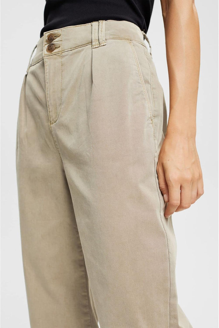ESPRIT Damen Hose 072ee1b328 30W / 32L 265/Pale Khaki, 30W / 32L 265/Pale Khaki