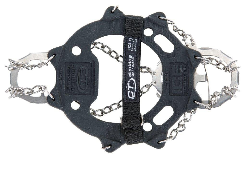 Climbing Technology Ice Traction Plus Crampons Schwarz 44 - 47, Schwarz 44 - 47