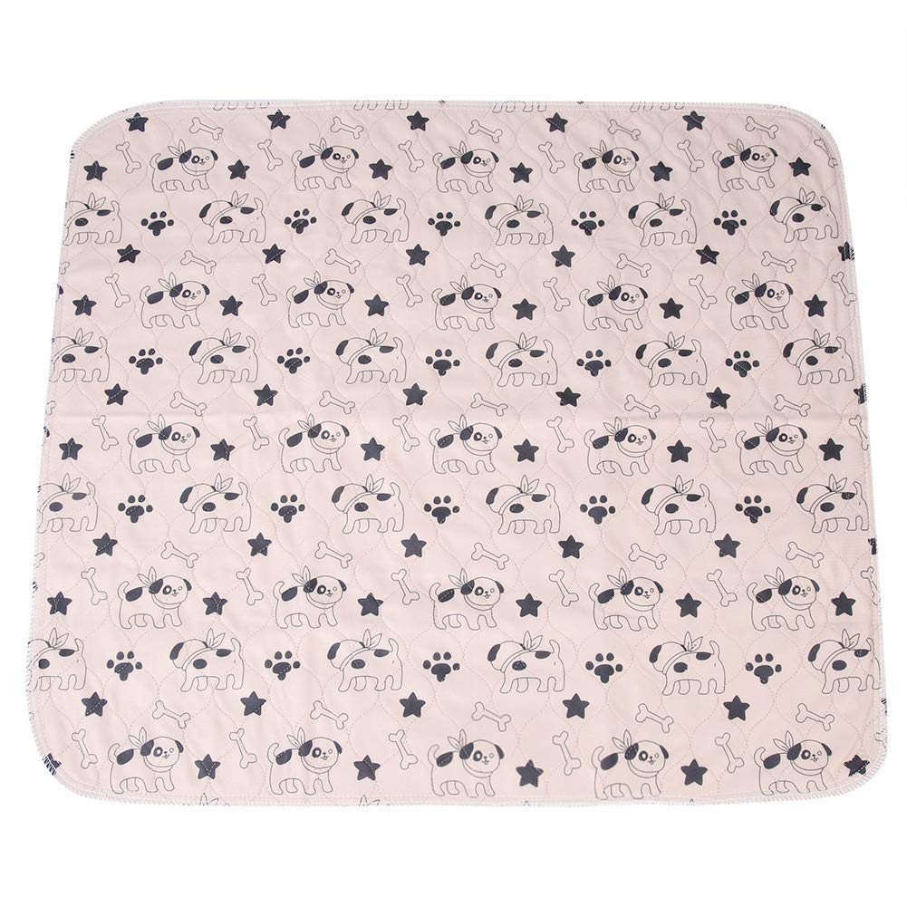Oumefar 3 Grössen Wasserdichtes Hunde Pee Pad Niedliche saugfähige Whelping Pads rutschfeste Welpen
