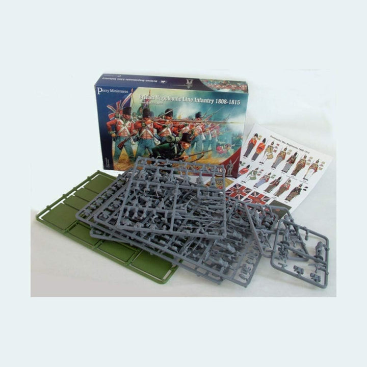 Perry Miniatures BH1 British Napoleonic Line Infantry 1808-15 28mm 40 Figures Hard Plastic