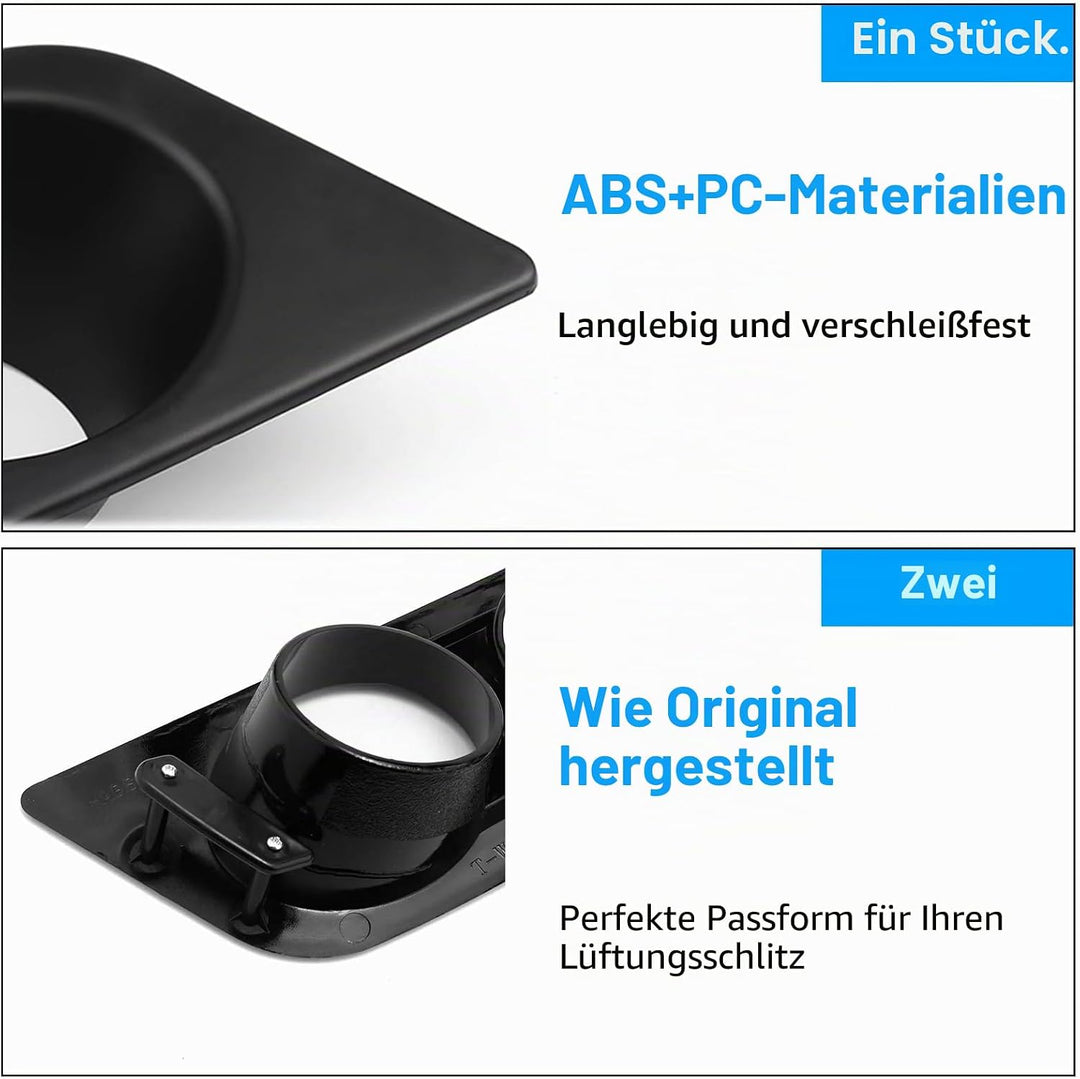 2 PCS Kompatibel mit BMW 3er E46 M3 Nebelscheinwerfer Gitter 2001-2006 NebelscheinwerferRahmen E46 M