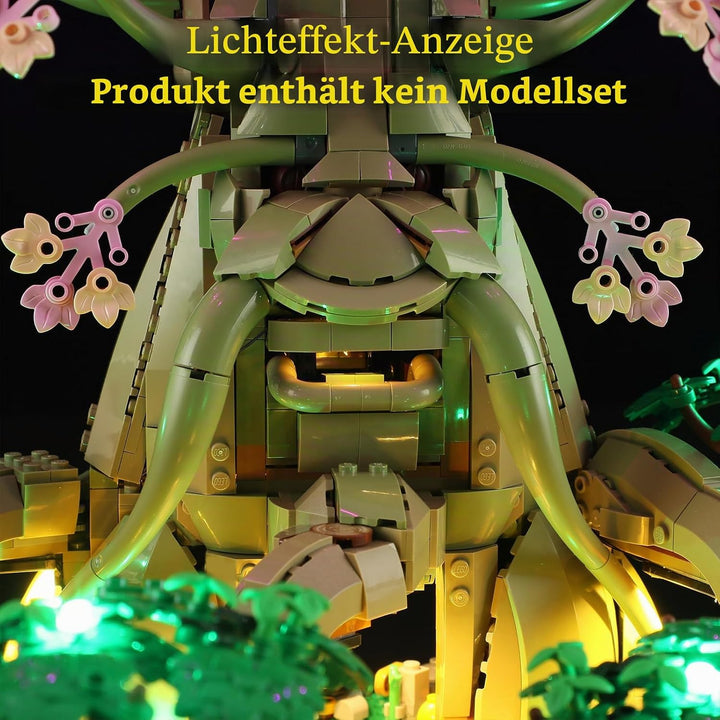 GEAMENT LED Licht-Set Kompatibel mit Lego The Legend of Zelda Deku-Baum 2-in-1 (Great Deku Tree) 770