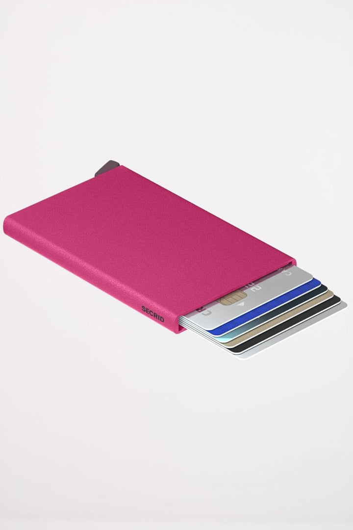 Secrid Unisex-Erwachsene Cardprotector Powder Fuchsia Reisezubehör-Brieftasche, Talla única