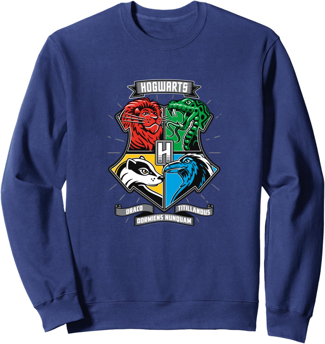 Harry Potter Hogwarts Toon Crest Sweatshirt